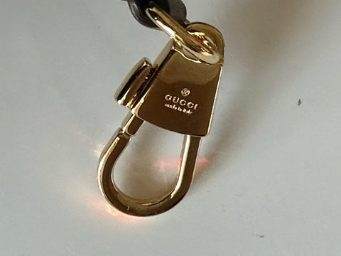 Gucci Jumbo GG Canvas/Leather Shoulder Crossbody Bag Camel Italy 699130 NWT