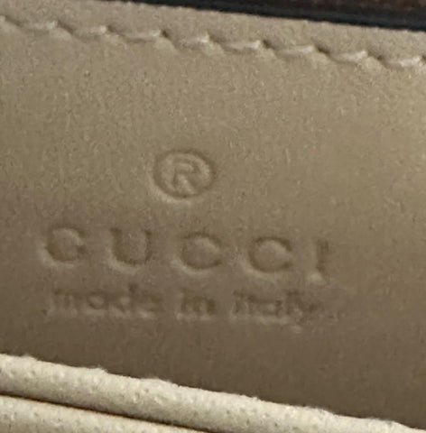 Gucci Ophidia GG  Shoulder Bag Light Beige Italy 503877 NWOT