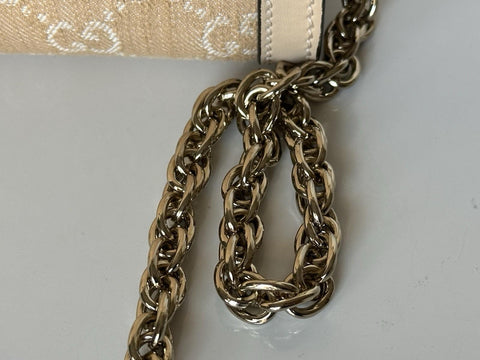 Gucci Ophidia GG  Shoulder Bag Light Beige Italy 503877 NWOT