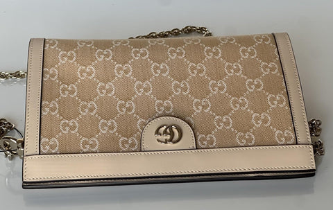 Gucci Ophidia GG  Shoulder Bag Light Beige Italy 503877 NWOT