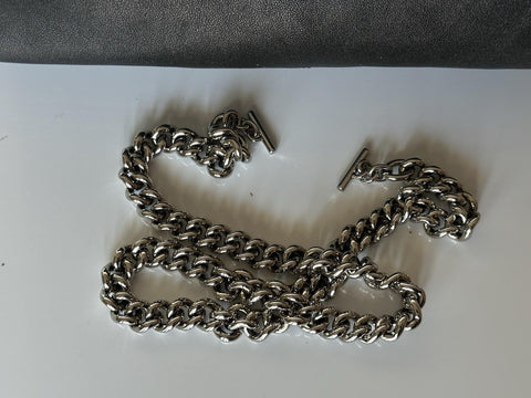 Gucci Blondie Leather Jumbo G Black Shoulder Bag Italy 751518 NWT