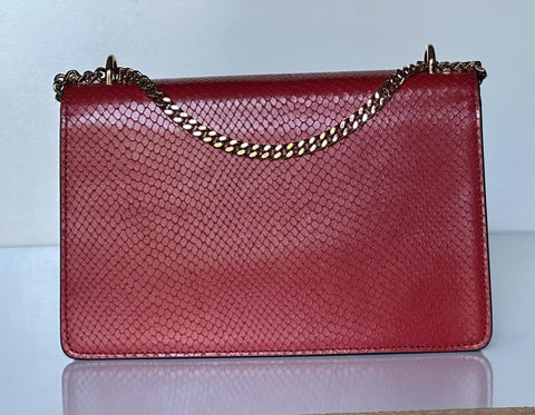 Versace Gold Medusa Head Calf Leather Dark Red Shoulder Bag 10120716 NWT $2100