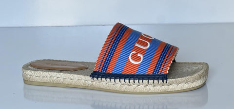 Gucci Men's Multicolor Espadrille Sandals 13.5 US (Gucci 13) 772867 NWT