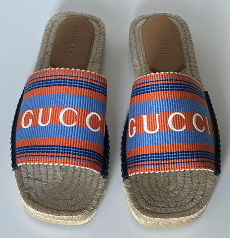 Gucci Men's Multicolor Espadrille Sandals 13.5 US (Gucci 13) 772867 NWT