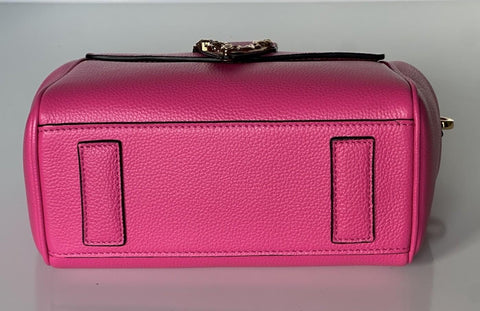 Versace Virtus Grainy Calf Small Pink Top Handle Bag 1015556 IT NWT $2100