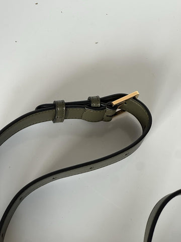 Versace Medusa Head Quilted Lamb Leather Belt Bag Green 1002884 IT NWT $1600