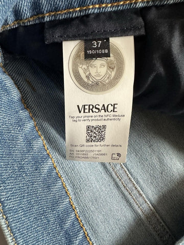 Versace Men’s Stretch Denim Blue Jeans 37 US 1011693 NWT $800