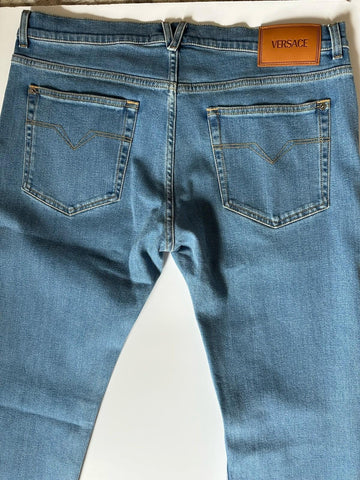 Versace Men’s Stretch Denim Blue Jeans 40 US 1011693 NWT $800