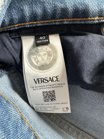 Versace Men’s Stretch Denim Blue Jeans 40 US 1011693 NWT $800