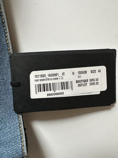 Versace Men’s Stretch Denim Blue Jeans 40 US 1011693 NWT $800