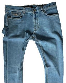 Versace Men’s Stretch Denim Blue Jeans 40 US 1011693 NWT $800