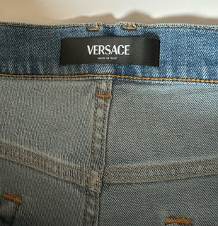 Versace Men’s Stretch Denim Blue Jeans 40 US 1011693 NWT $800