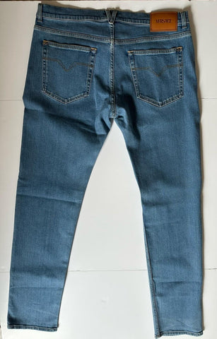 Versace Men’s Stretch Denim Blue Jeans 40 US 1011693 NWT $800