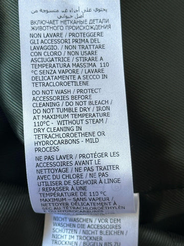 Gucci Fluid Drill Deep Bottle Green Vest 42R US/52R Euro Italy 673191 NWT