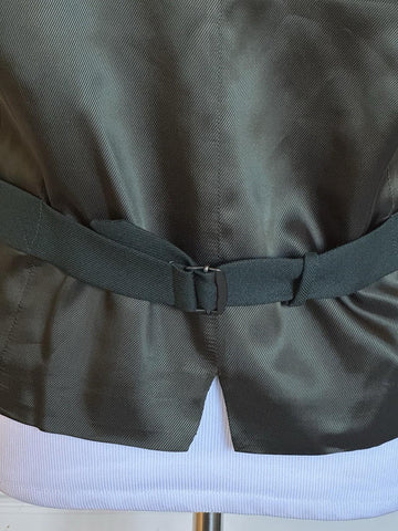 Gucci Fluid Drill Deep Bottle Green Vest 42R US/52R Euro Italy 673191 NWT