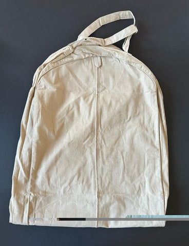Gucci Coat/Suite/Dress Cotton Garment Bag Beige 54" L x 19.5" W New