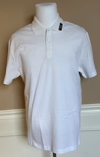Versace White Piquet Cotton Polo Shirt 2XL 1013906 NWT $800