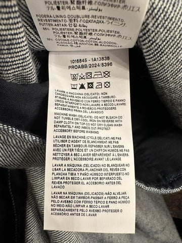 Versace Medusa Blouson Denim Stone Wash Jacket Blue 46 US (56) 1016845 NWT $1500