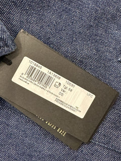 Versace Medusa Blouson Denim Stone Wash Jacket Blue 48 US (58) 1016845 NWT $1500
