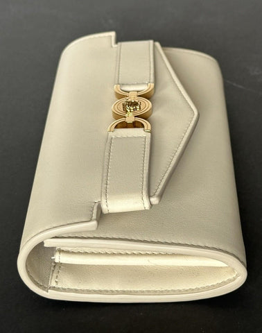 Versace Medusa Sand Calf Leather Long Continental Wallet 1014690 Italy NWT $825