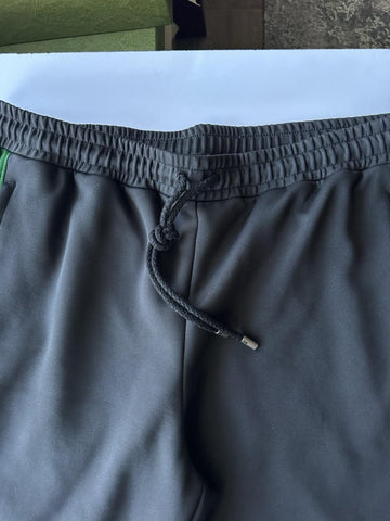 Gucci Light Neoprene Men's Black Web Jogging Pants 3XL IT 698461 NWT $1300