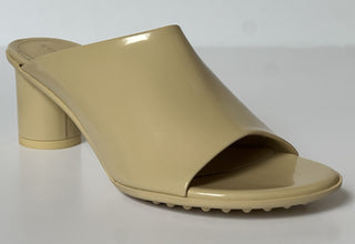 Bottega Veneta Lambskin Leather Atomic Mule Shoes Rubber 8 US 753877 IT NIB $960