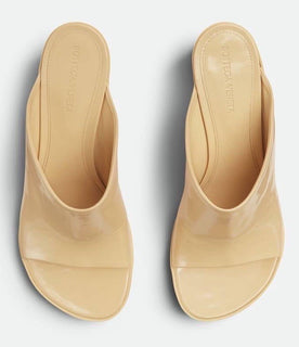 Bottega Veneta Lambskin Leather Atomic Mule Shoes Rubber 8 US 753877 IT NIB $960