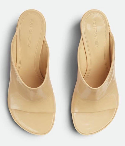 Bottega Veneta Lambskin Leather Atomic Mule Shoes Rubber 8 US 753877 IT NIB $960