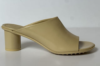 Bottega Veneta Lambskin Leather Atomic Mule Shoes Rubber 8 US 753877 IT NIB $960
