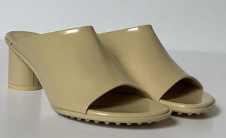 Bottega Veneta Lambskin Leather Atomic Mule Shoes Rubber 8 US 753877 IT NIB $960