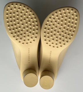 Bottega Veneta Lambskin Leather Atomic Mule Shoes Rubber 8 US 753877 IT NIB $960