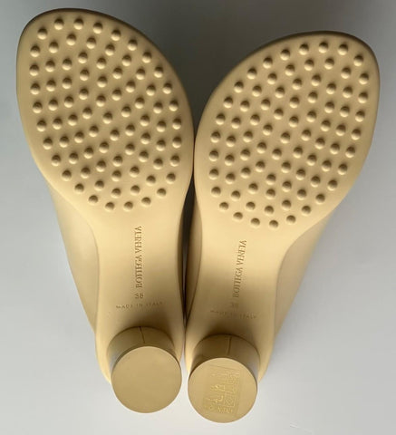 Bottega Veneta Lambskin Leather Atomic Mule Shoes Rubber 8 US 753877 IT NIB $960