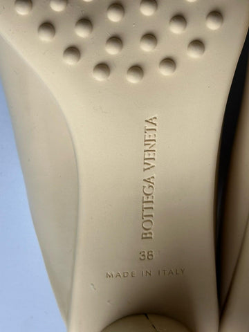 Bottega Veneta Lambskin Leather Atomic Mule Shoes Rubber 8 US 753877 IT NIB $960