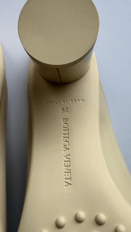 Bottega Veneta Lambskin Leather Atomic Mule Shoes Rubber 9 US 753877 IT NIB $960