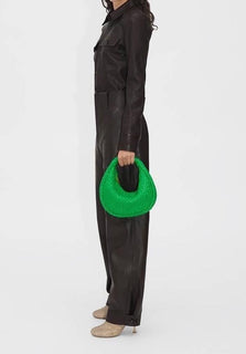 Bottega Veneta Intrecciato Mini Padded Jodie Bag Green 667478 Italy NWT $5200