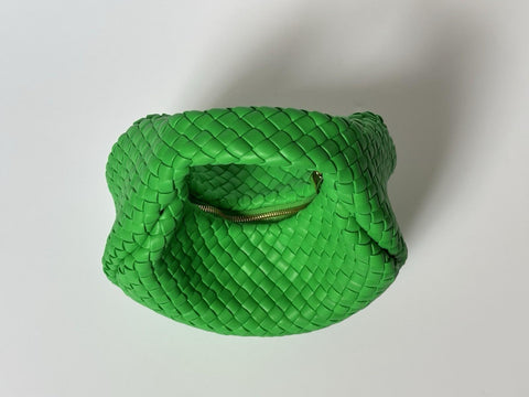 Bottega Veneta Intrecciato Mini Padded Jodie Bag Green 667478 Italy NWT $5200