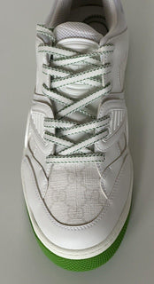 Gucci Demetra GG Men's Low-top Green/White Sneakers 11.5 US Gucci 11 698785 NIB