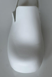 Bottega Veneta Rubber White Slipper Sandals Clogs 13 US (46 Eu) 690102 NIB $650