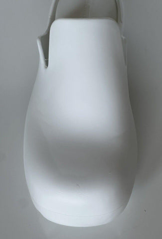 Bottega Veneta Rubber White Slipper Sandals Clogs 13 US (46 Eu) 690102 NIB $650