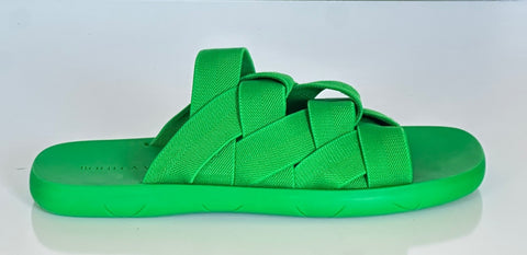 Bottega Veneta Intrecciato Starfish Green Sandals 11 US (44) 651402 NWT $850