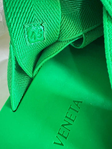 Bottega Veneta Intrecciato Starfish Green Sandals 12 US (45) 651402 NWT $850