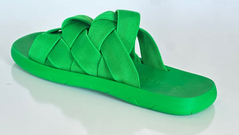 Bottega Veneta Intrecciato Starfish Green Sandals 10 US (43) 651402 NWT $850