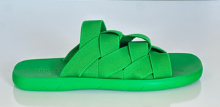 Bottega Veneta Intrecciato Starfish Green Sandals 10 US (43) 651402 NWT $850