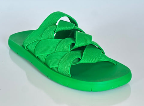 Bottega Veneta Intrecciato Starfish Green Sandals 10 US (43) 651402 NWT $850