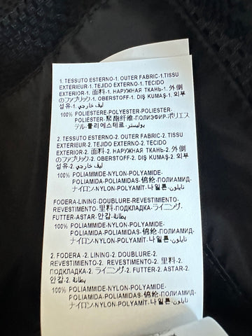 Versace Men's Blouson Jacket Windbreaker Blue/Black 44 US (54) 1010101 NWT $925