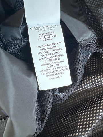 Versace Men's Blouson Jacket Windbreaker Blue/Black 46 US (56) 1010101 NWT $925