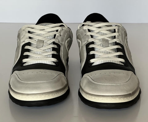 Gucci Dali Soft White/Black Leather Sneakers 12.5 US (Gucci 12) Italy 741656 NIB