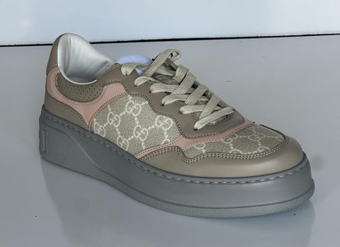 Gucci Women’s GG Dali Soft Sneakers Oat/Multicolor 11.5 US/41.5 Euro 700775 NIB