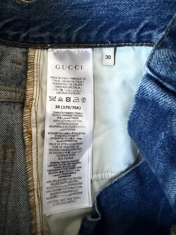 Gucci Men’s Jeans Pants Blue Size 30 US 731507 Italy NWT $1100