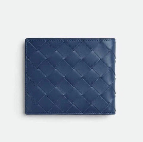 Bottega Veneta Intrecciato Leather Cruise Bi-fold Wallet 605721 Italy NWT $690